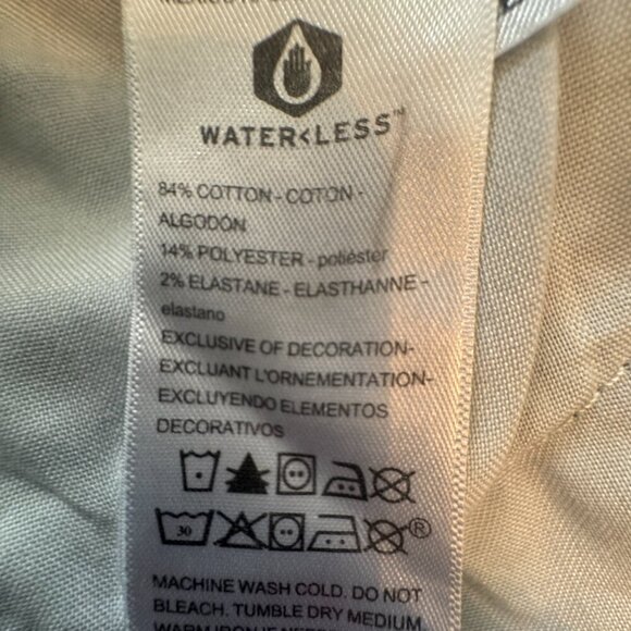 Denizen from Levi's Boyfriend Light Blue Distressed Cuffed Jeans Size 8 / W29 - Picture 9 of 11